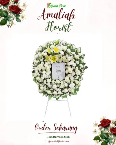 Krans Bunga Duka Cita di Jrebeng Kulon